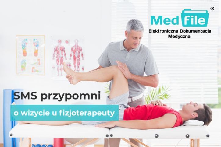 SMS z przypomnieniem o wizycie u fizjoterapeuty